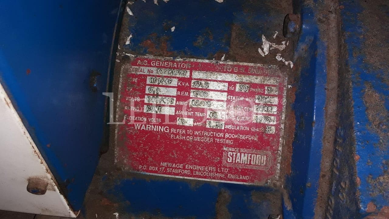 Gerador Perkins 27KVA — image 3