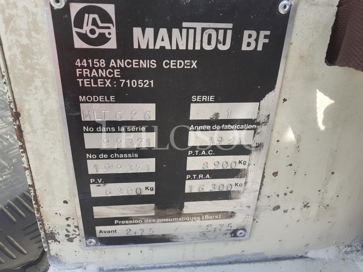Empilhador Telescópico Manitou MLT 626 — image 15