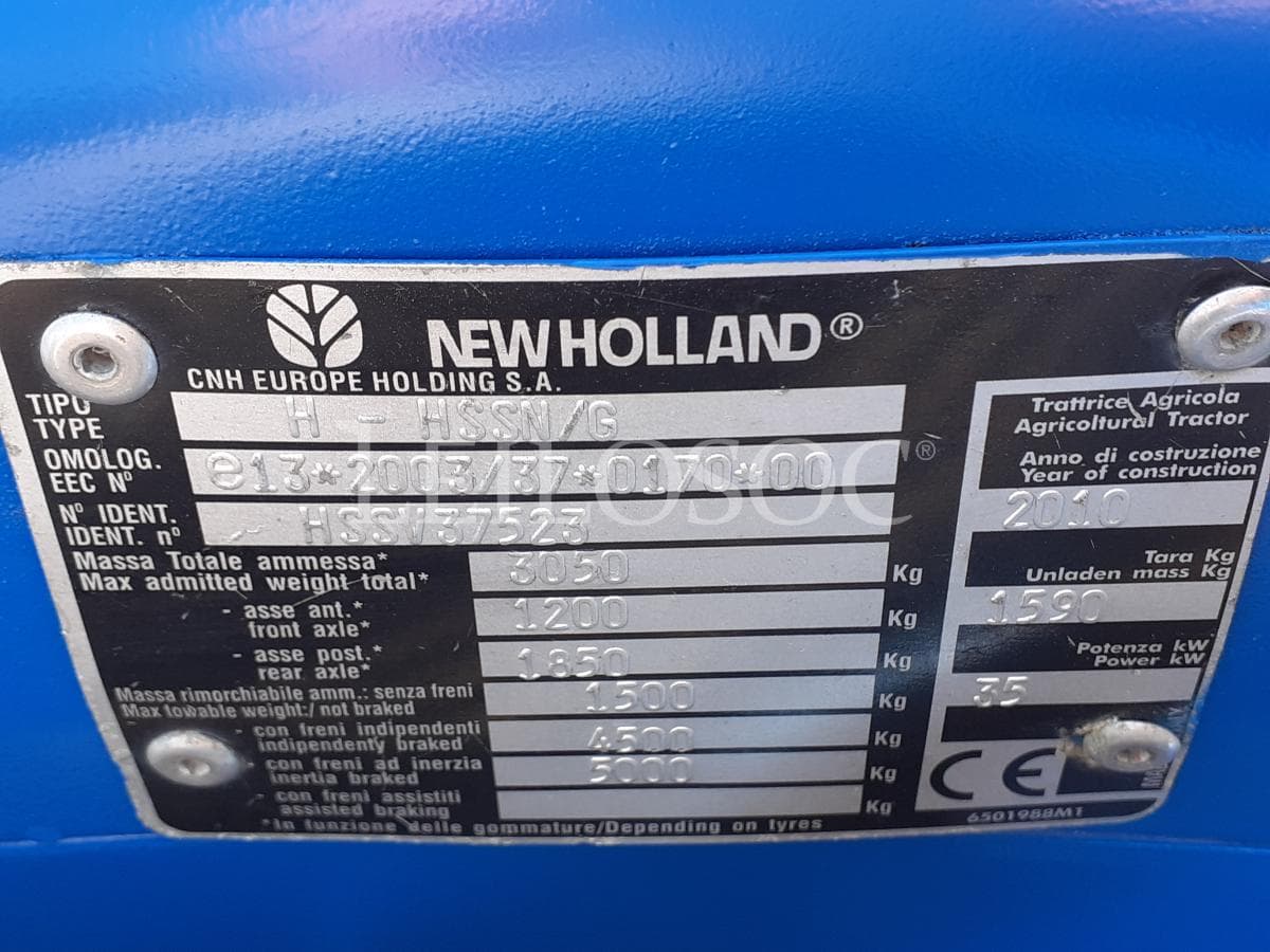Trator Agrícola New Holland T3030 · Ano 2011 — imagem 12