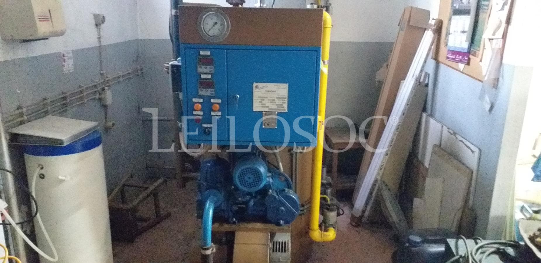 Caldeira de Vaporização  + Secador de Ar  + Compressor  + Diversos