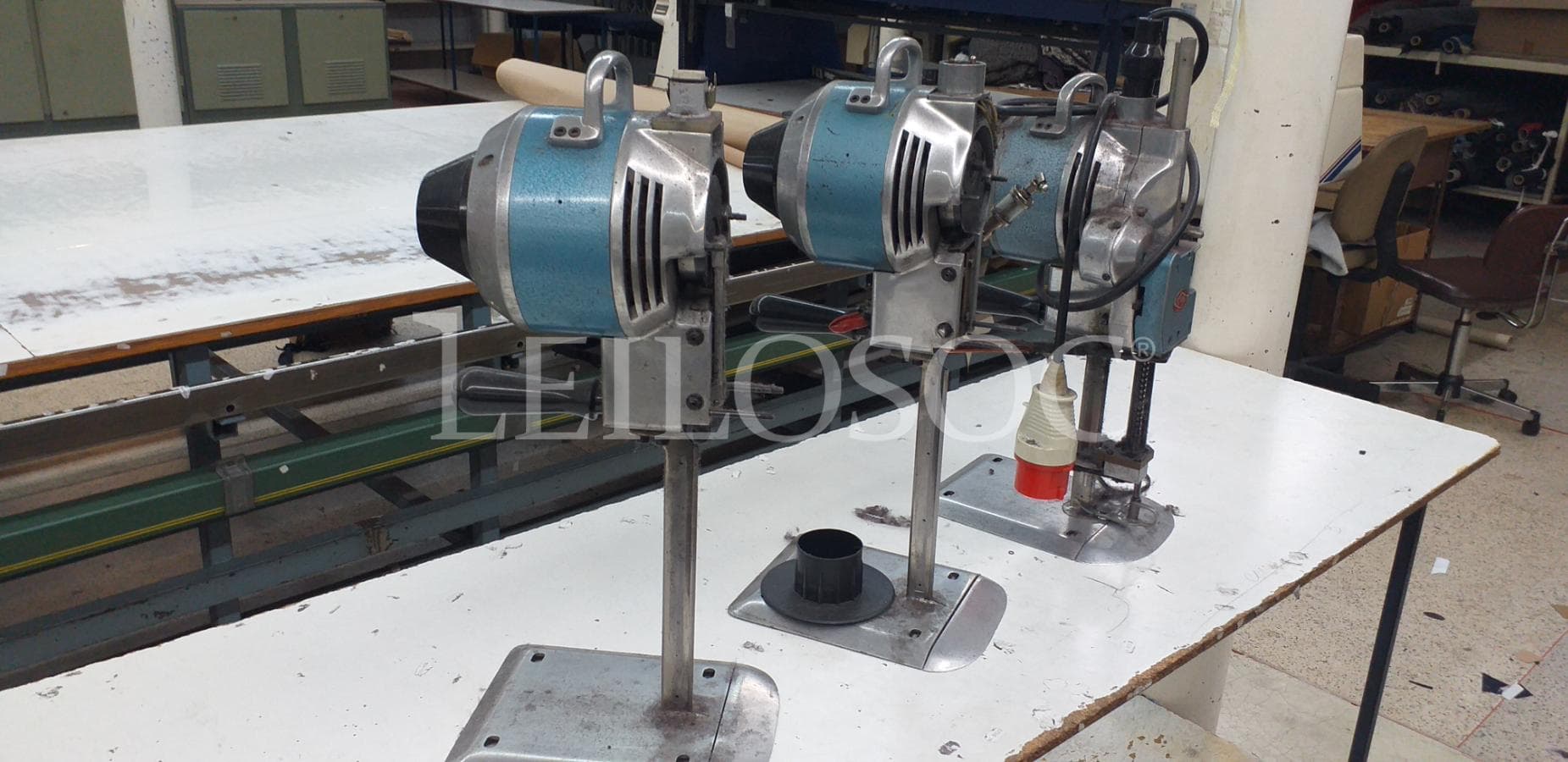 Máquina de Medir + Furador de Tecido + Máquina de Etiquetar + Máquina de Corte — imagen 7