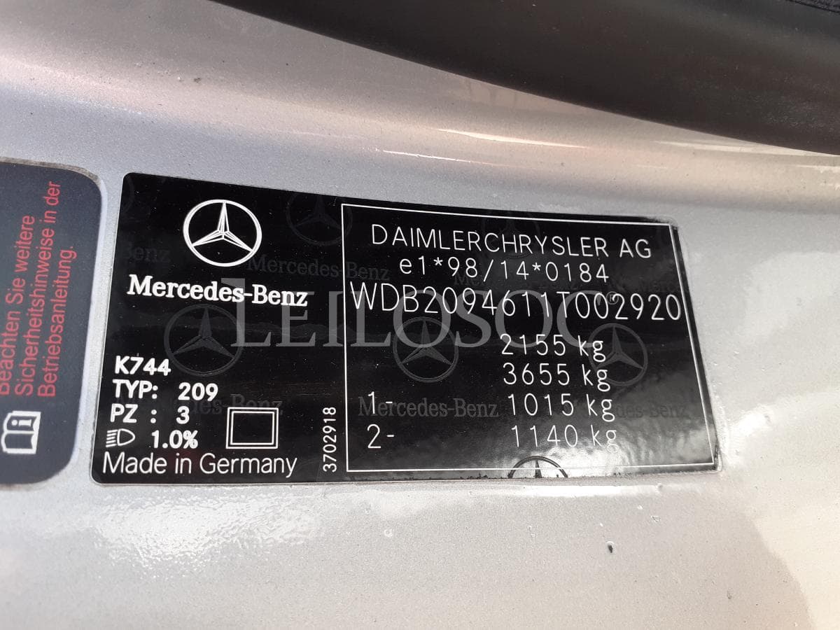 Mercedes-Benz CLK 240 Cabrio · Ano 2003 — imagem 19