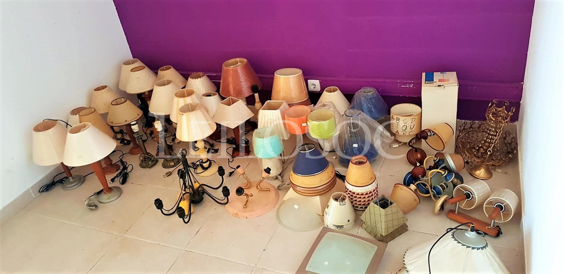 Lote de candeeiros — imagen 1