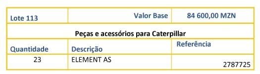 Piezas y accesorios para Caterpillar · — imagen 1