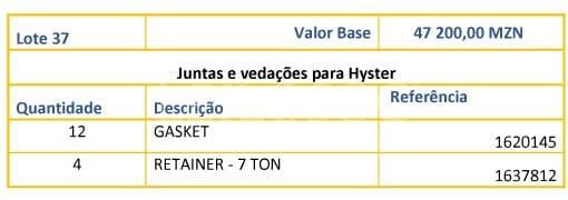 Juntas e vedações para Hyster · — image 1