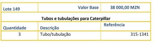 Tubes et tuyauteries pour Caterpillar · — image 1