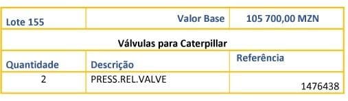 Válvulas para Caterpillar · — imagen 1