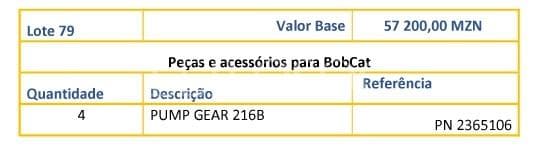 Peças e acessórios para BobCat · — image 1