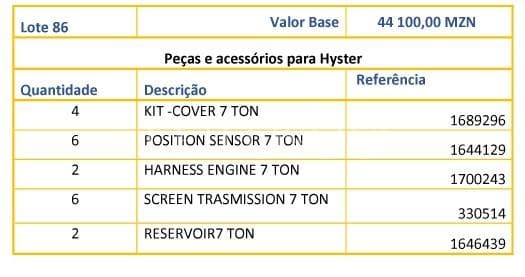 Peças e acessórios para Hyster · — imagen 1