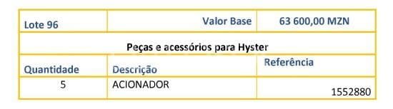 Peças e acessórios para Hyster · — imagen 1