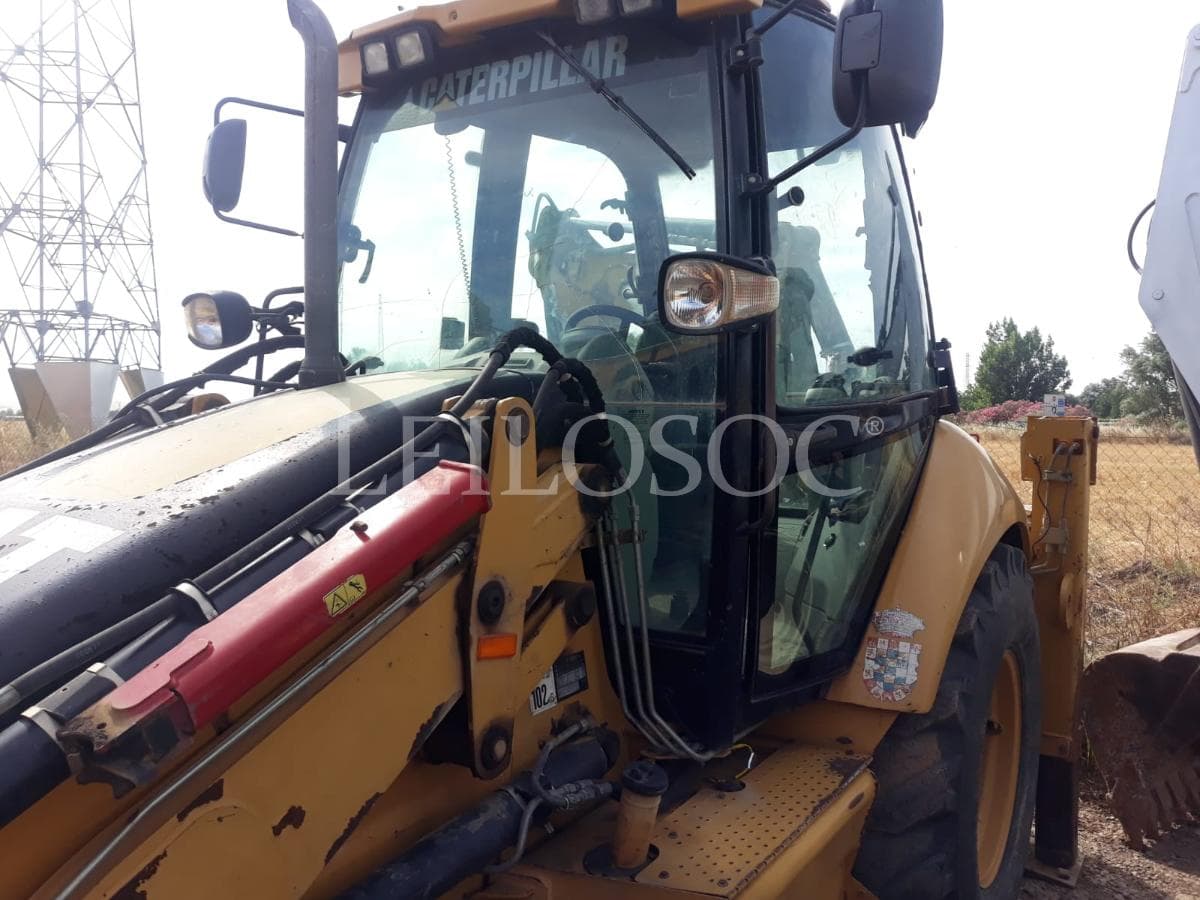 Retro Excavavadora Cat 432 E — imagem 5