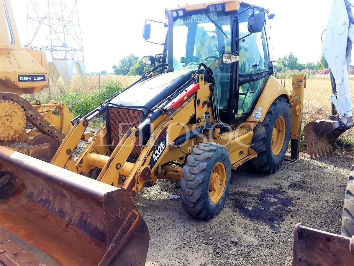 Retro Excavavadora Cat 432 E