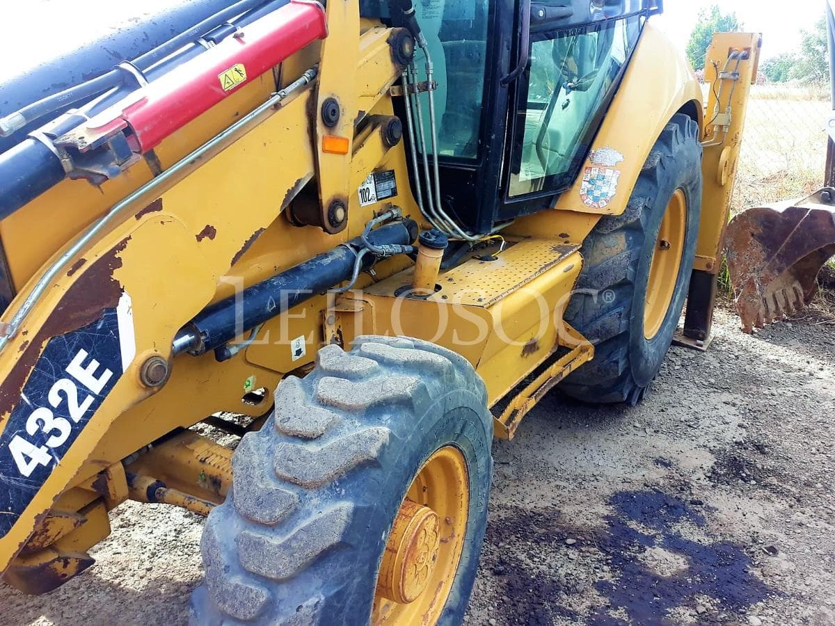 Retro Excavavadora Cat 432 E — imagem 4