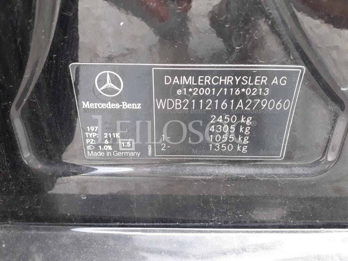 Mercedes-Benz E 270 CDI · Ano 2003 — image 24