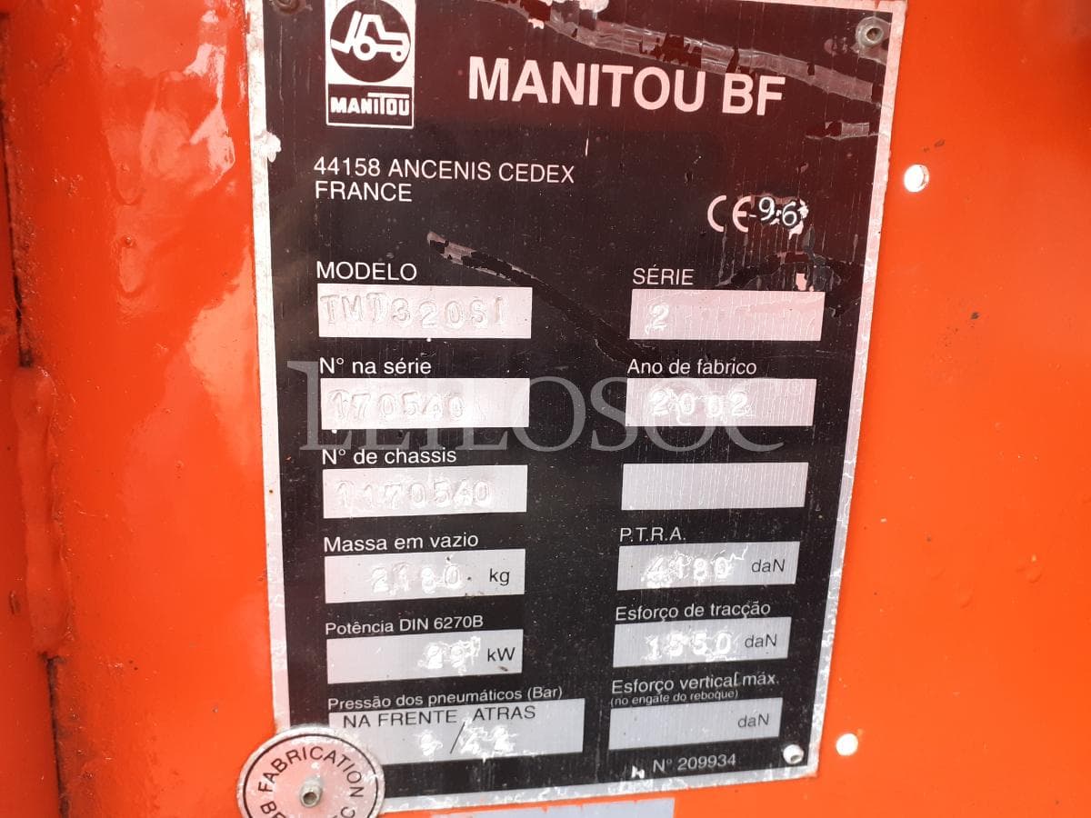 Empilhador Telescópico Manitou TMT 320 SL — imagen 13