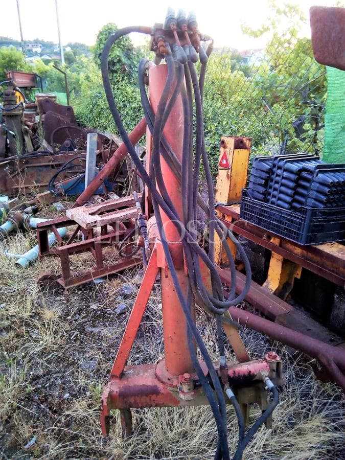Grua de tractor con pinza hidraulica — imagem 4