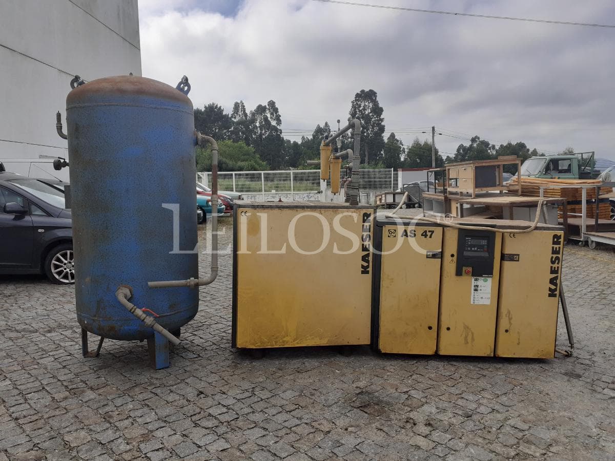 Compressor Kaeser · Secador · Reservatório — imagem 2