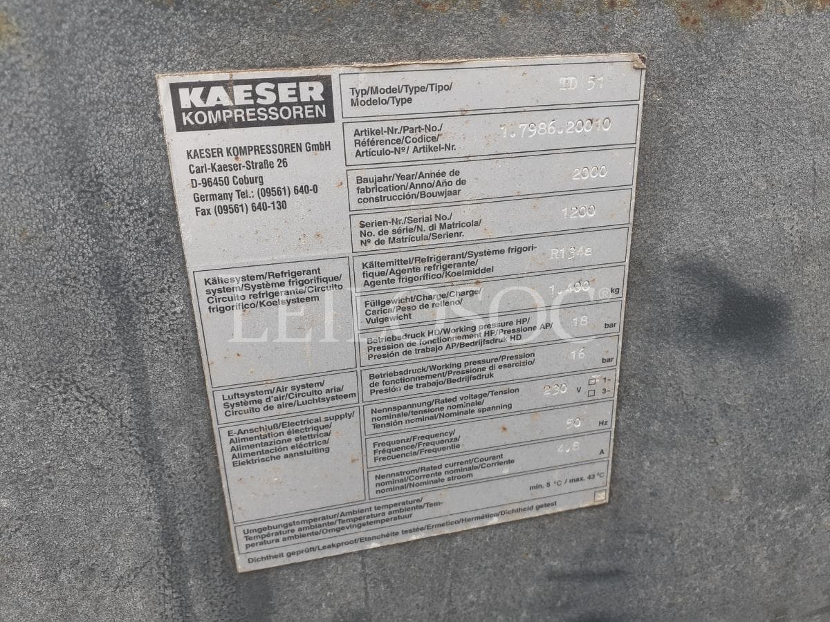 Compressor Kaeser · Secador · Reservatório — imagem 8