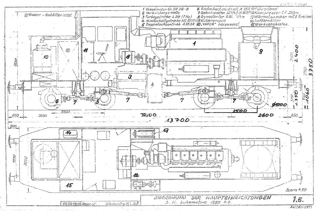 ESPANHA · Locomotiva LDH 1250 — image 4