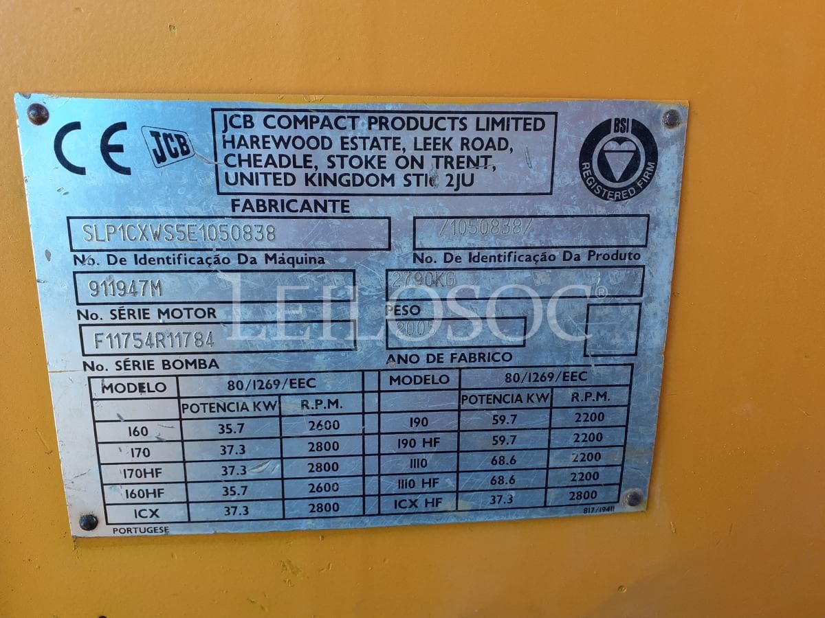 JCB 1CX · Ano 2005 — imagen 12