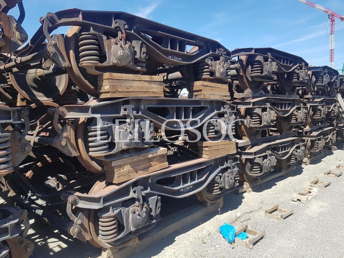 ESPANHA · 6 Bogies para vagones de carga o carros de transporte de personal — imagem 2