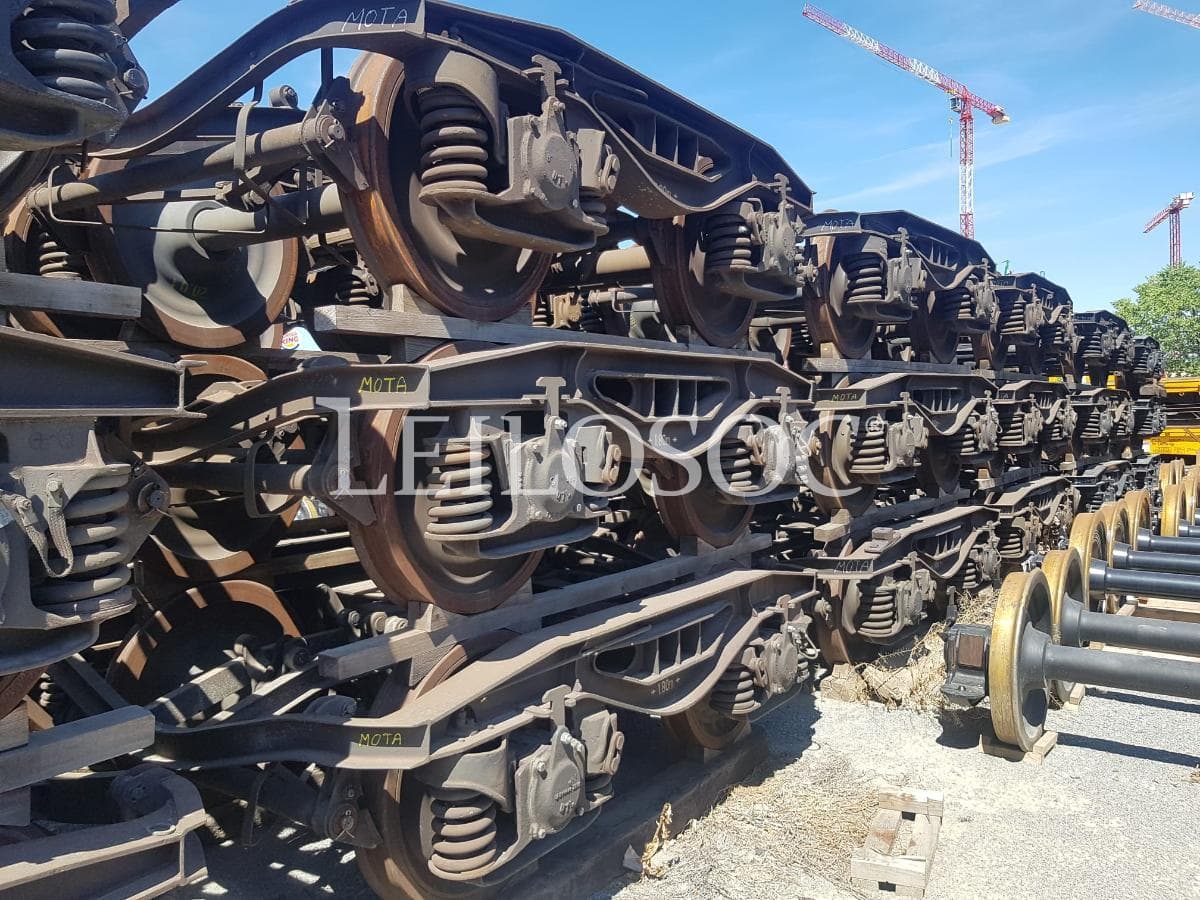 ESPANHA · 6 Bogies para vagones de carga o carros de transporte de personal — imagem 2