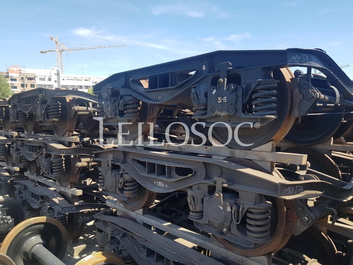 ESPANHA · 6 Bogies para vagones de carga o carros de transporte de personal — imagem 3