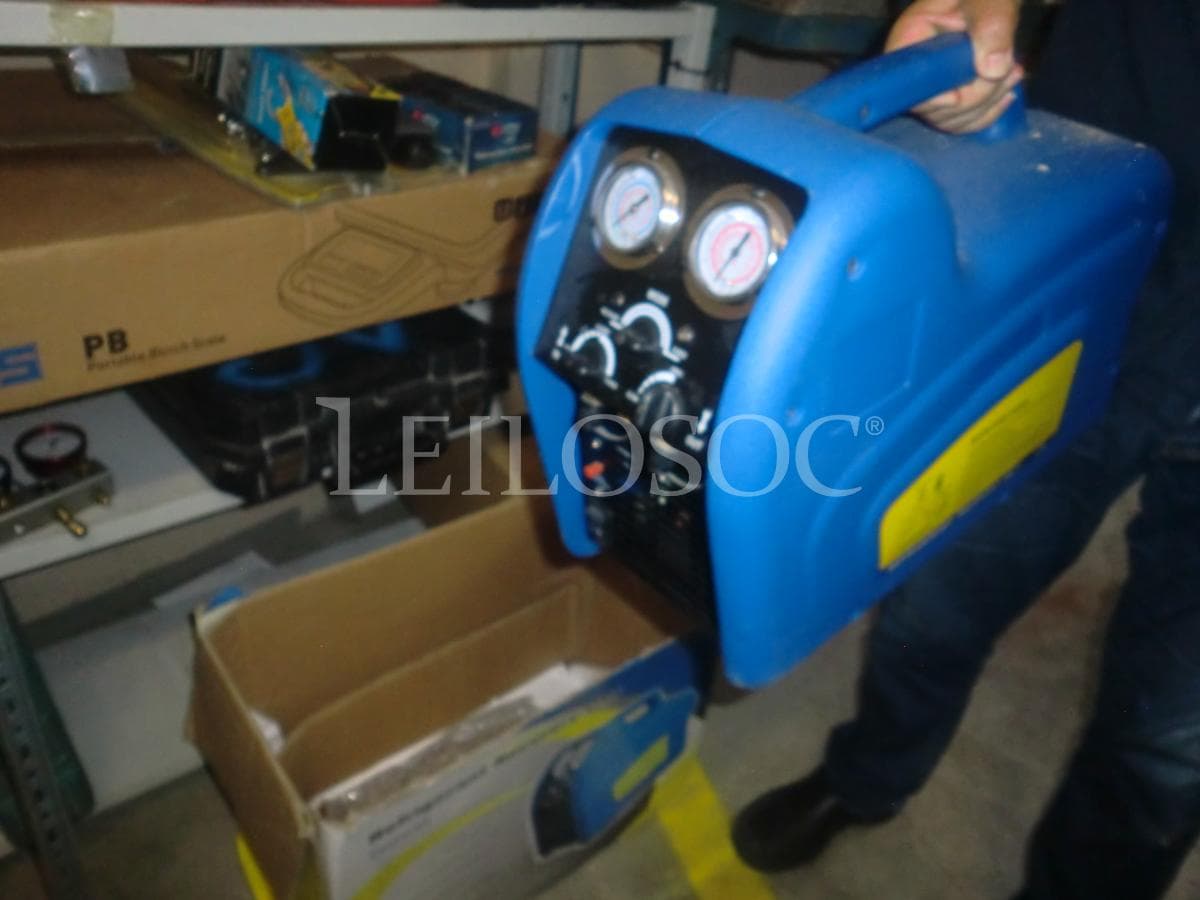 Máquina de Recuperar Gás