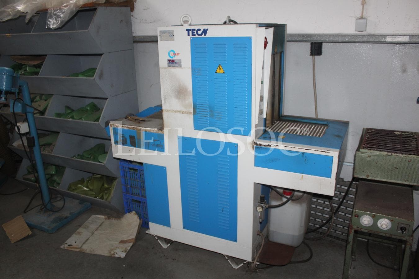 Totalidade dos Lotes 1 a 4 · Equipamentos · Máquinas · Calçado