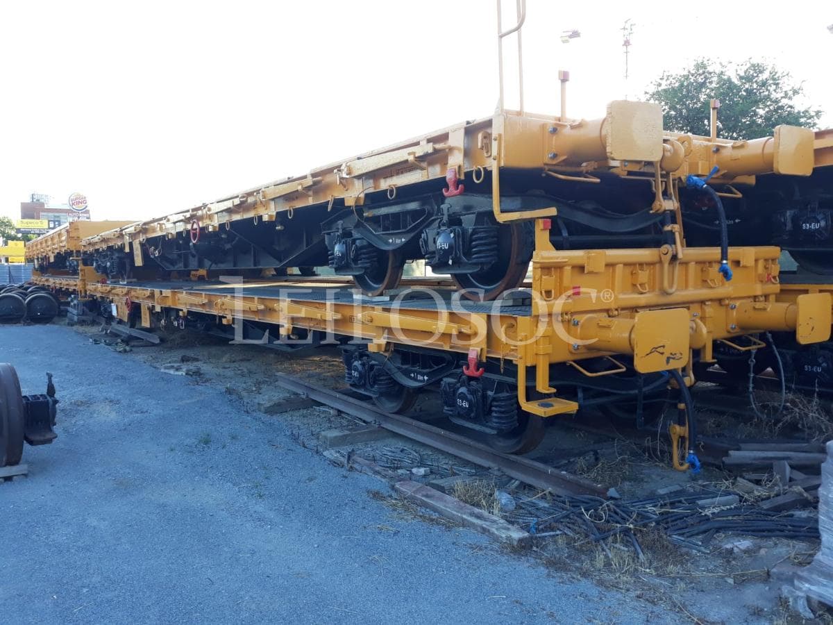 Vagon plataforma > 18 m