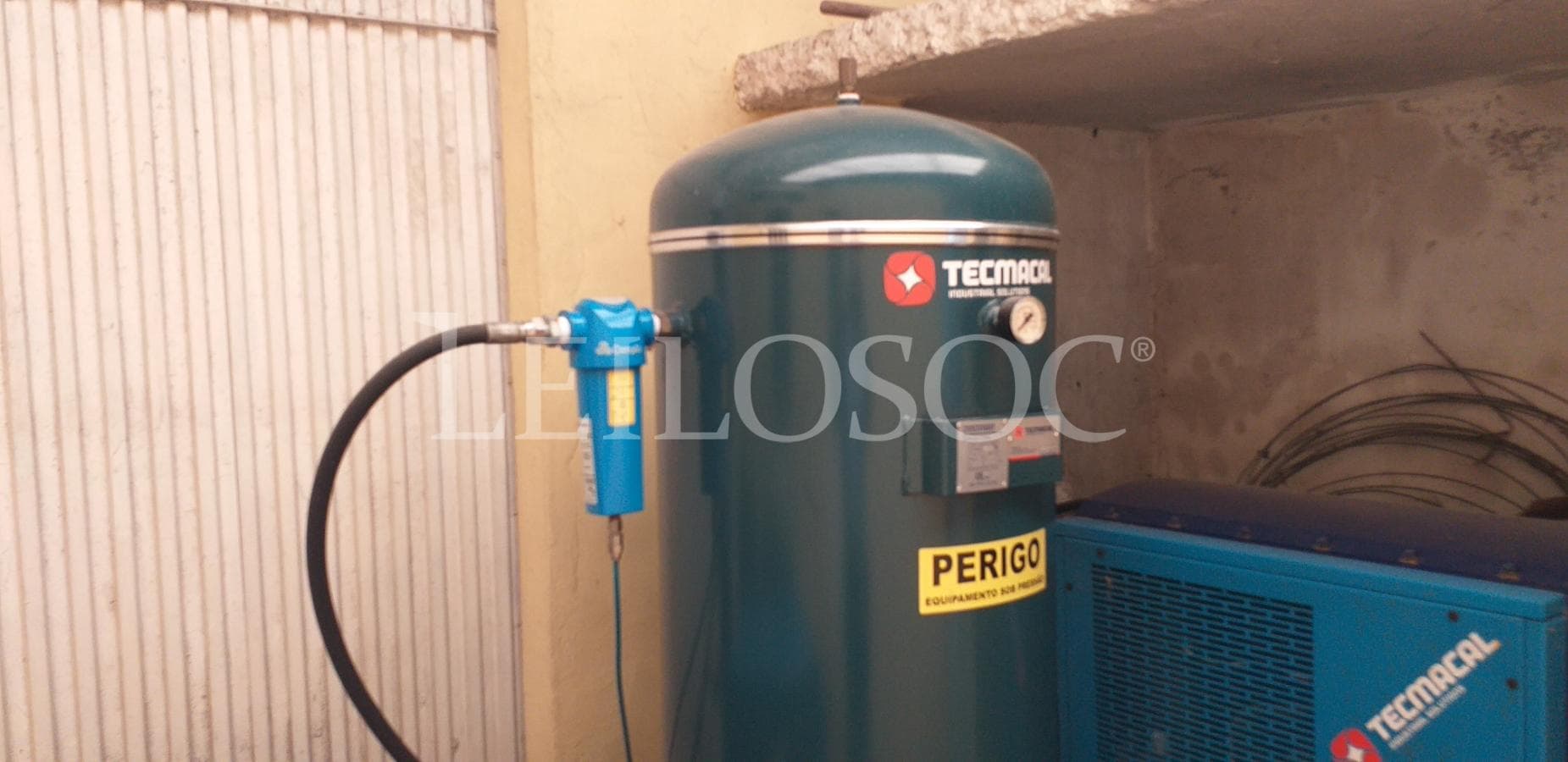 Compressor + Depósito e Secador de Ar — imagen 3