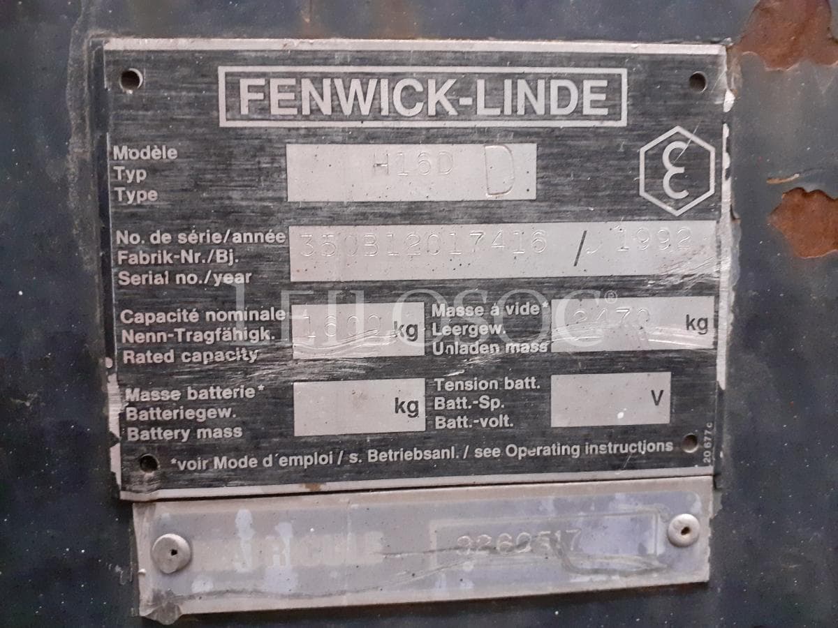 Empilhador Linde H16D — image 11