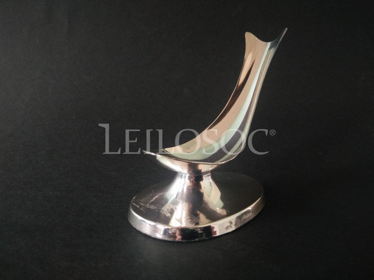 Suporte de cachimbo em prata