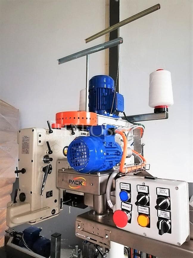Máquina industriale para coser bolsas — imagen 2