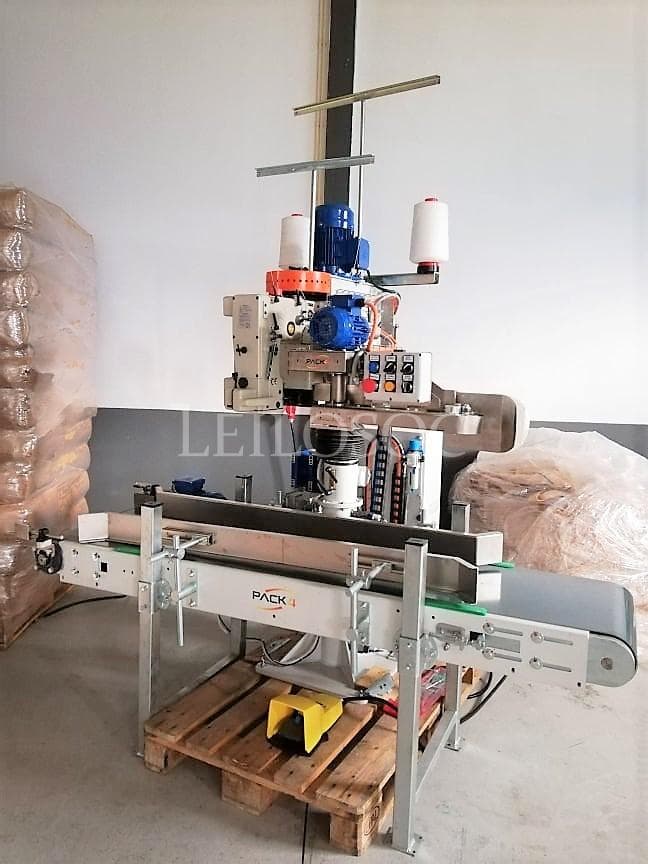 Máquina industriale para coser bolsas — imagen 1
