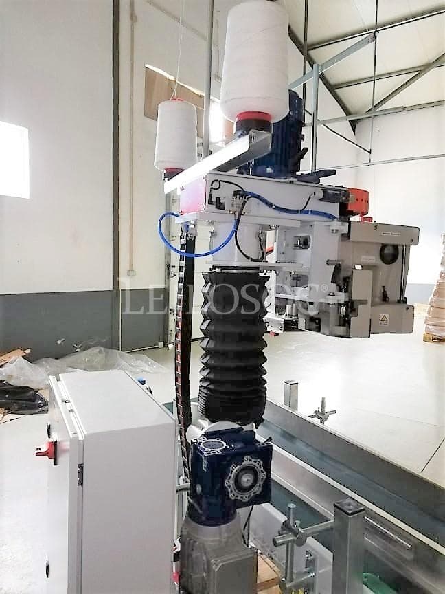 Máquina industriale para coser bolsas — imagen 5