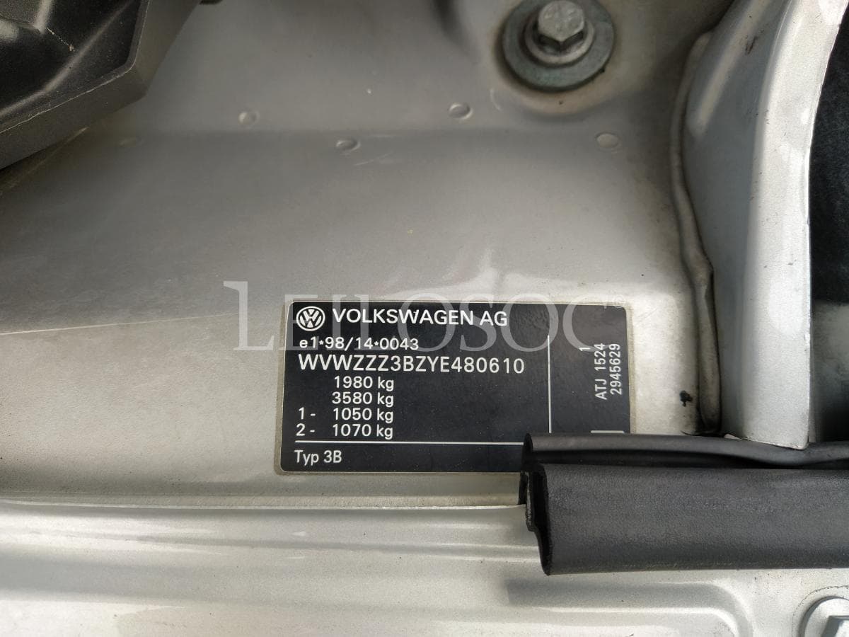 Volkswagen Passat 1.9 TDI · Ano 2000 — imagen 21