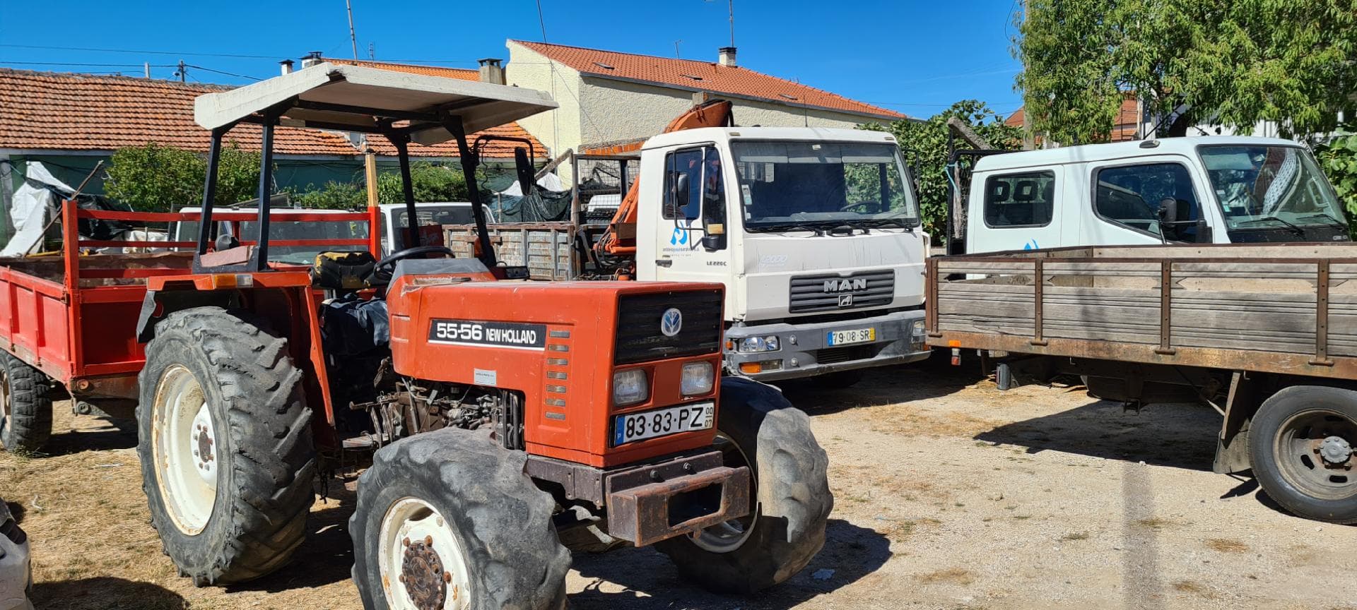 Trator + Reboque Agrícola — imagem 3