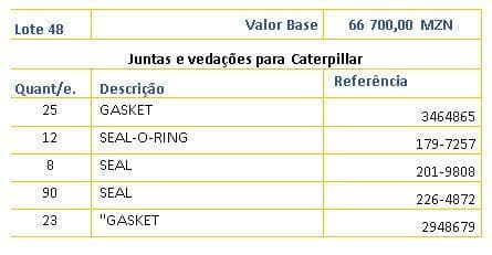 Juntas e vedações para Caterpillar · — imagen 1