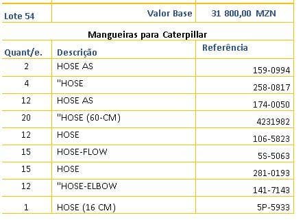 Mangueiras para Caterpillar · — imagen 1