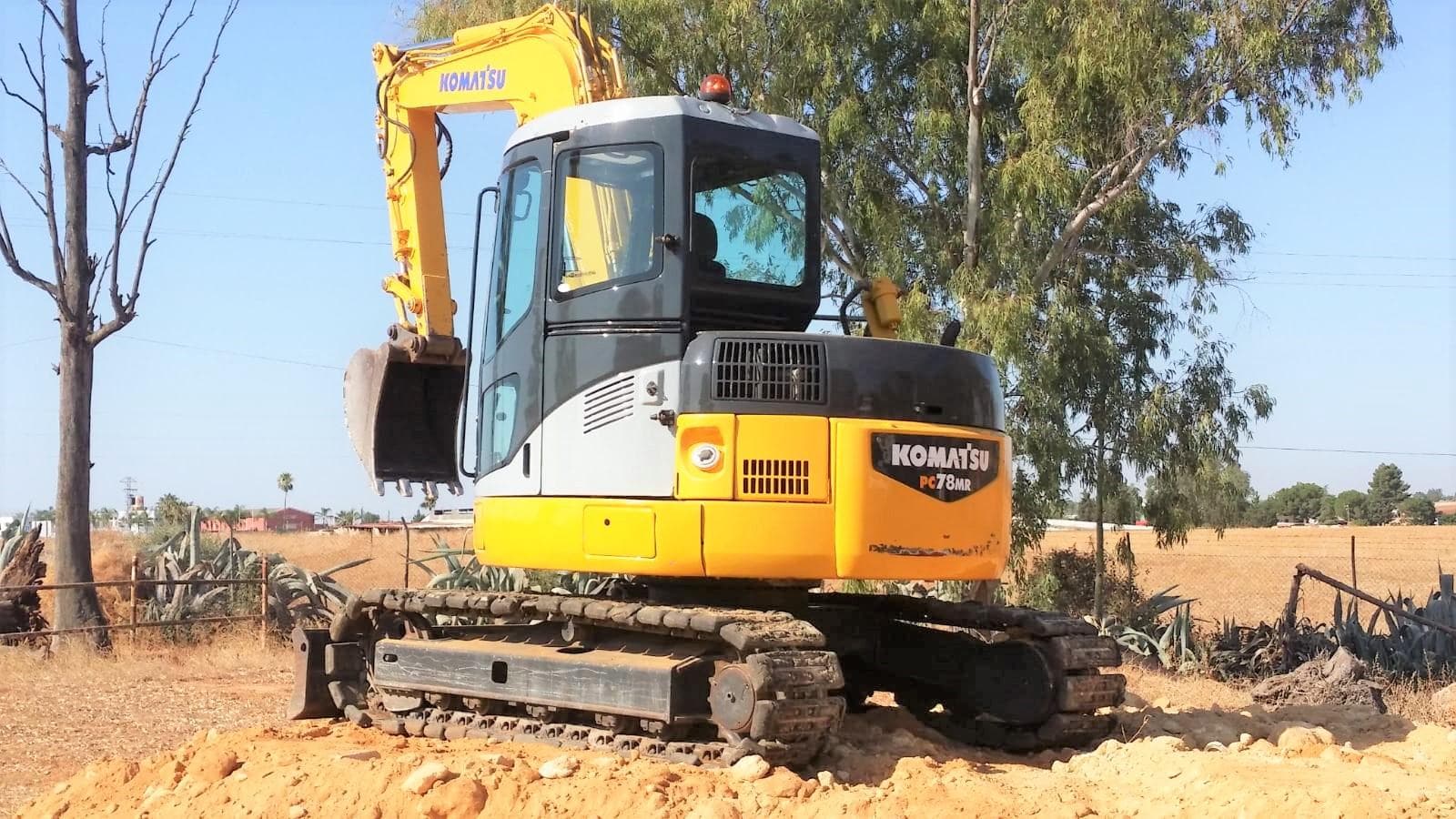 ESPANHA · Mini excavadora Komatsu PC 78 MR — imagen 3