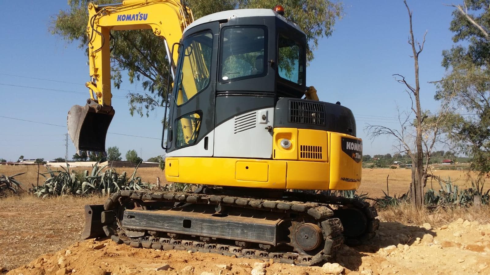 ESPANHA · Mini excavadora Komatsu PC 78 MR — imagen 5