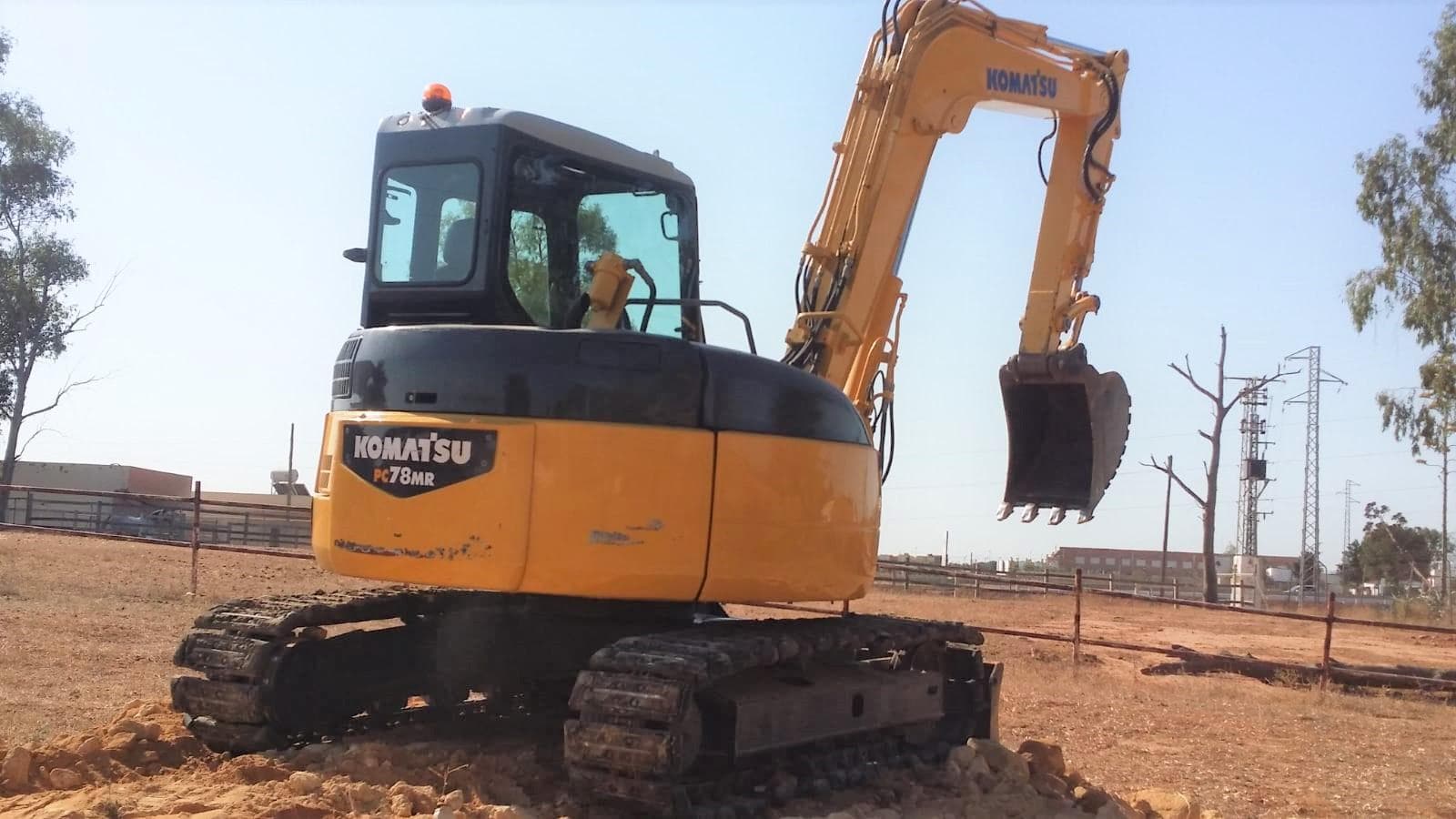 ESPANHA · Mini excavadora Komatsu PC 78 MR — imagen 4