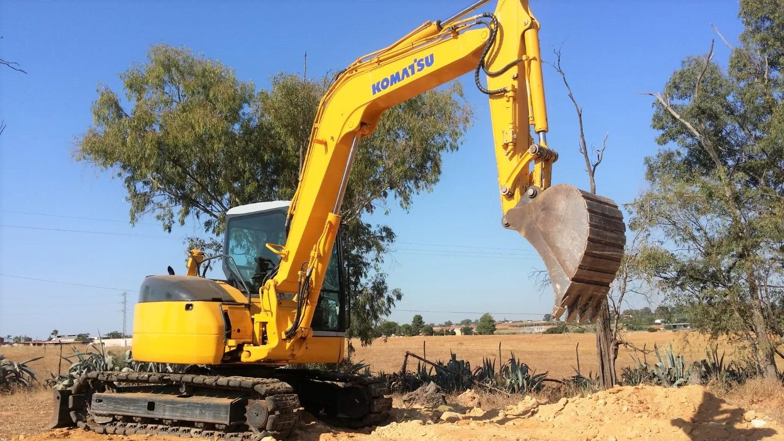 ESPANHA · Mini excavadora Komatsu PC 78 MR — imagen 6