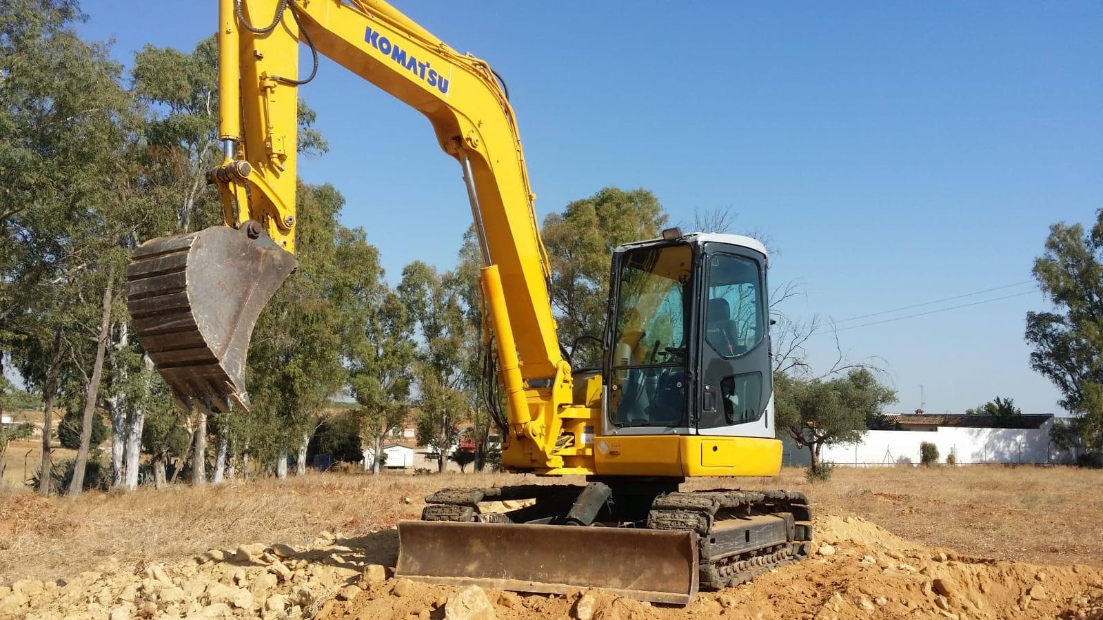 ESPANHA · Mini excavadora Komatsu PC 78 MR — imagen 8