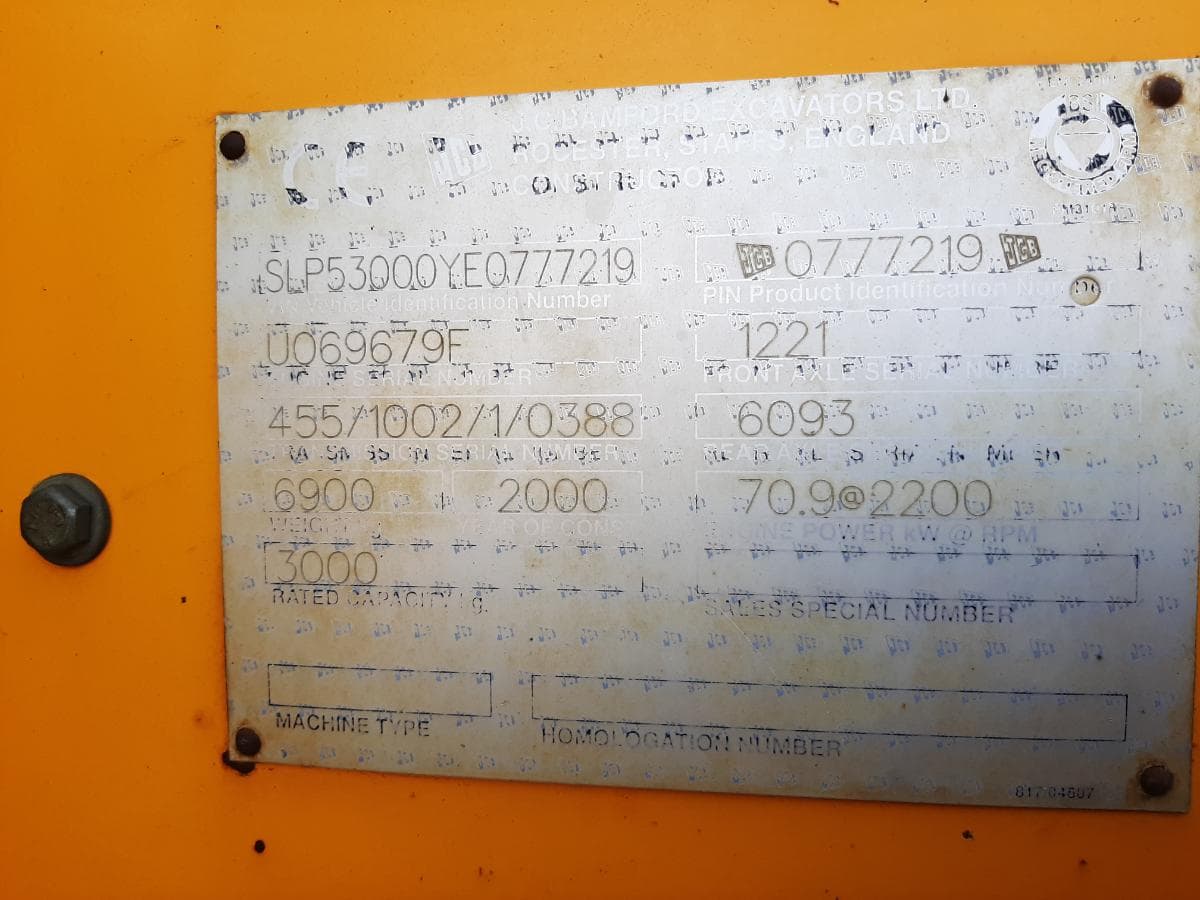 Empilhador Telescópico JCB 530-70 · Ano 2000 — image 12