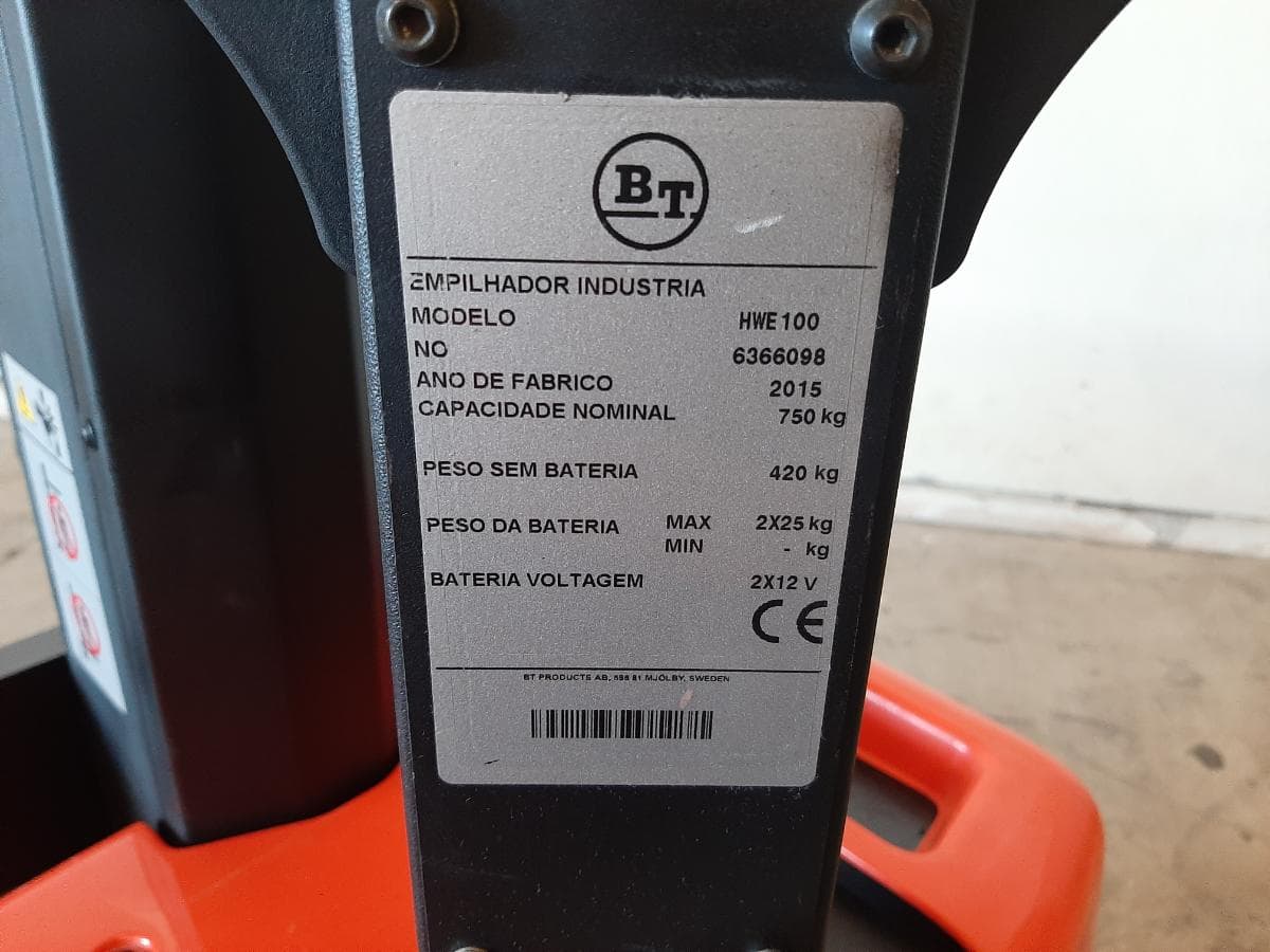 Stacker BT HWE 100 · Ano 2015 — imagem 7