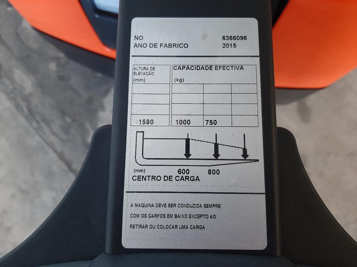 Stacker BT HWE 100 · Ano 2015 — imagen 7