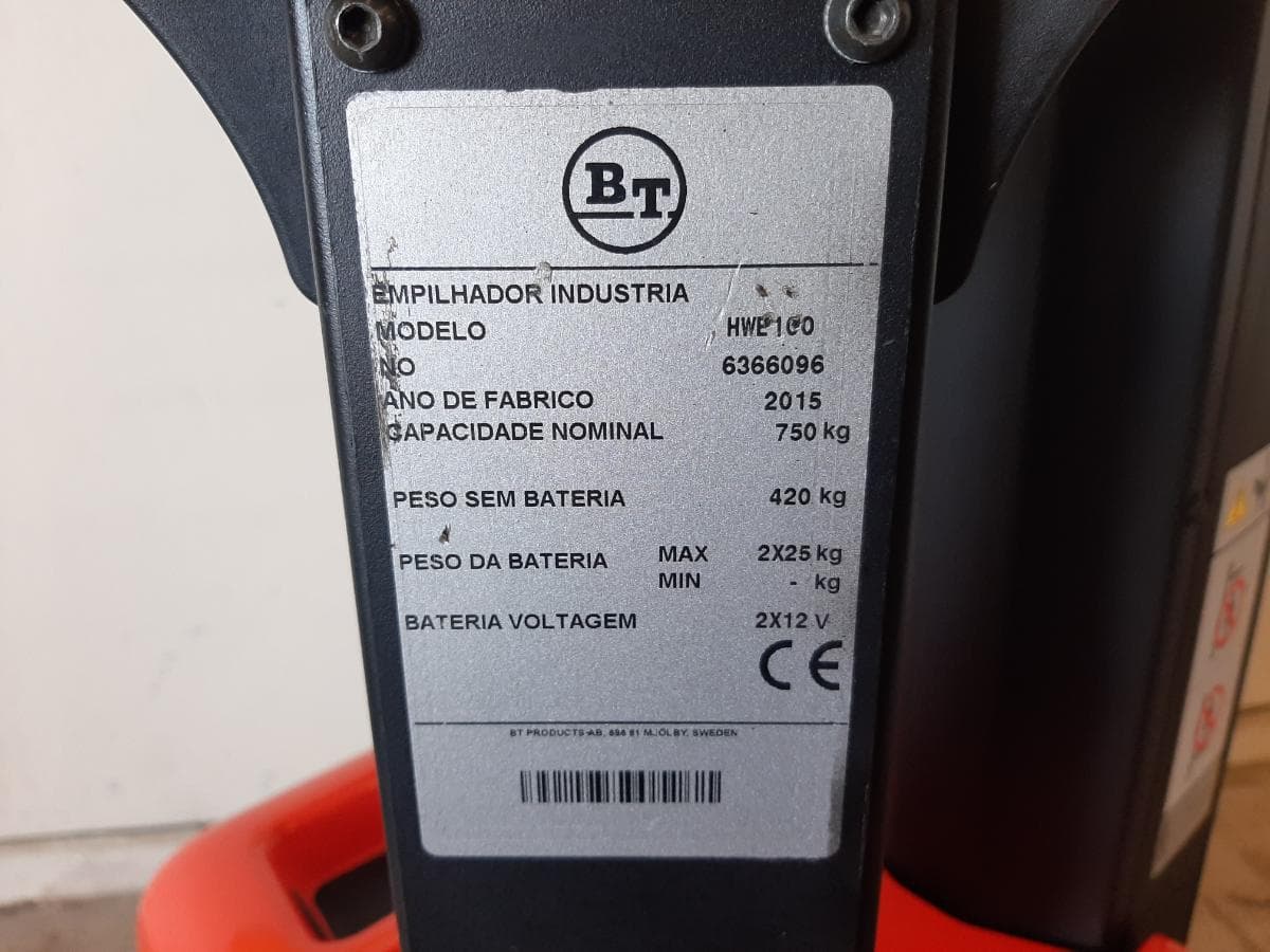 Stacker BT HWE 100 · Ano 2015 — imagen 8