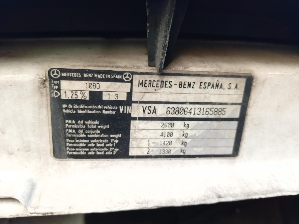 Mercedes-Benz Vito 108D · Ano 1998 — imagen 13
